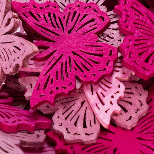 Itens Elementos decorativos em forma de borboleta para arranjos de mesa e vasos com tema de primavera, 4 cm, 72 peças