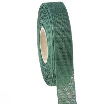 Itens Fita decorativa verde natureza 25mm 20m