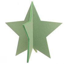 Itens Estrela decorativa de feltro para colocar decoração de Natal em feltro verde Alt.62cm