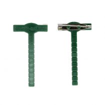 Itens Alfinete de casamento verde, prata 2,6cm x 5cm 50uds