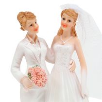 Itens Figura de casamento mulher casal 17 cm