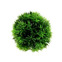 Itens Mini bola decorativa de grama verde artificial Ø10cm 1ud
