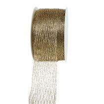 Itens Net tape fio dourado reforçado 40mm 15m