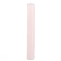 Itens Velas cônicas rosa claro velas cor sólida rosa 34x240mm 4 un