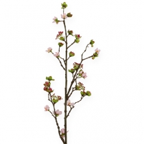 Itens Ramo Flor de Cerejeira Rosa 95cm