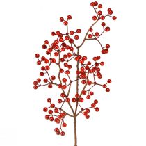 Ramo de baga decoração de ramo de frutas vermelhas artificiais C50cm 2 peças