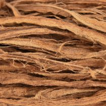 Itens Material artesanal fibras decorativas naturais fibras naturais exóticas marrons 500g