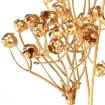 Itens Plantas artificiais linho ouro artificial decoração de advento 54 cm 4 unidades
