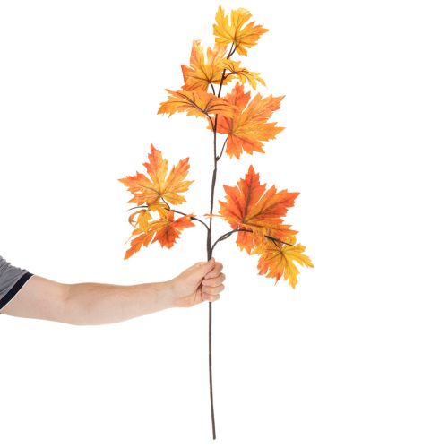 Itens Ramo de bordo artificial para decoração de outono, 100 cm