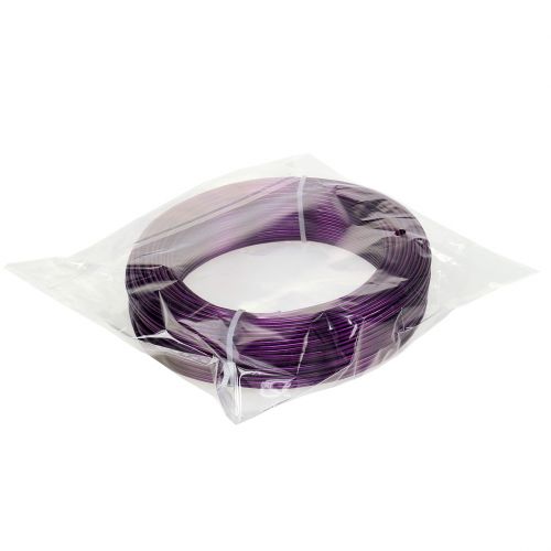 Itens Fio de alumínio Ø2mm roxo escuro 60m 500g