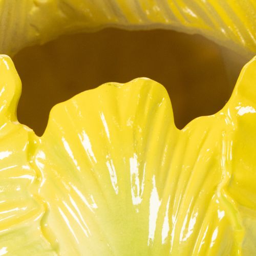 Itens Vaso de flores com um marcante motivo de tulipa. Perfeito para decoração de sala de estar. 16 cm, 2 peças.