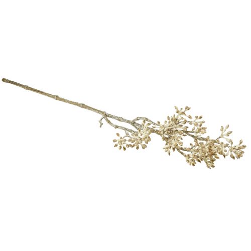 Itens Ramo decorativo em ouro branco Cornus ramo artificial 48cm