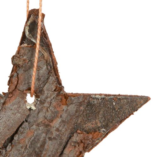 Itens Estrelas decorativas pinho decorações naturais para árvores de natal estrelas pinho 6 cm 12 unidades