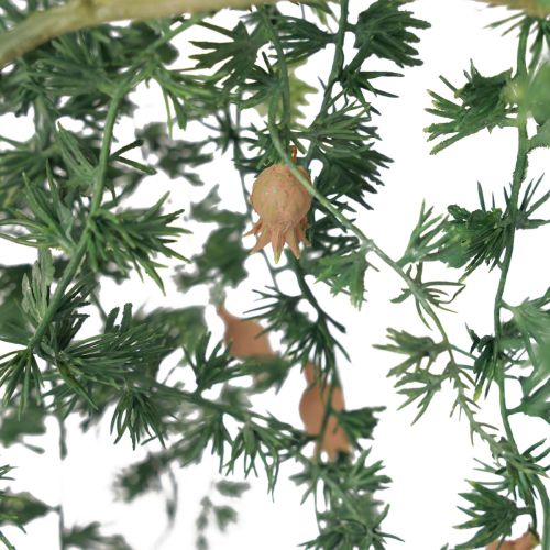 Itens Guirlanda decorativa planta guirlanda ramo de larício verde artificial 130cm