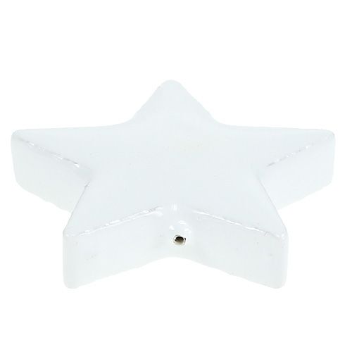 Itens Estrelas decorativas para espalhar branco 4-5 cm 72 unidades