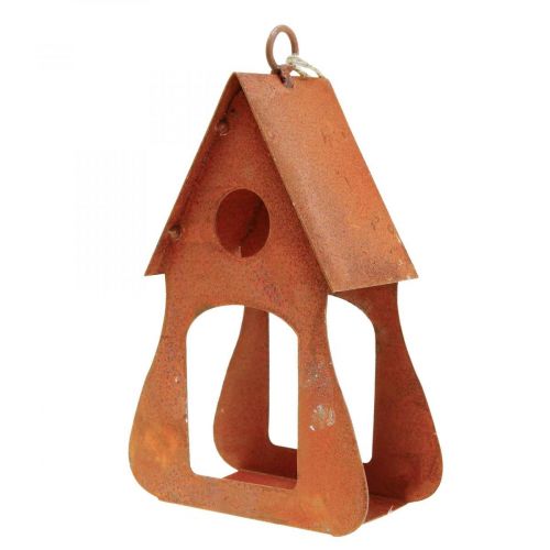 Itens Casa de pássaros decorativa para pendurar, decoração de grelha de casa de pássaros 17,5 cm