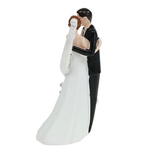 Itens Figura de decoração de casal de noivos 10,5 cm