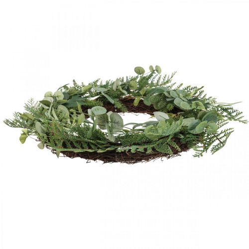 Itens Guirlanda decorativa guirlanda artificial eucalipto abeto oliveira Ø45cm