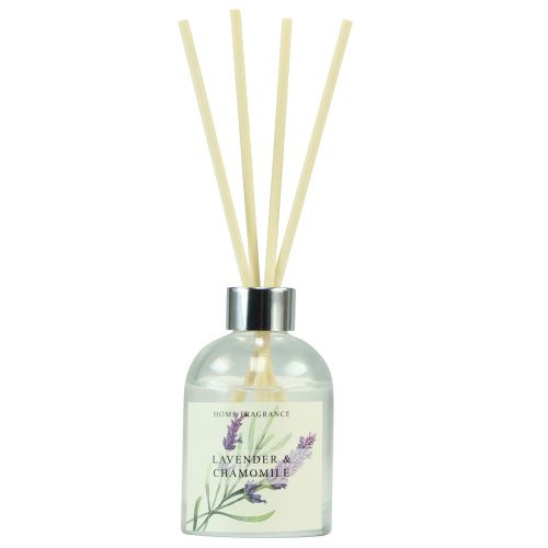 Floristik24 Varas perfumadas difusor de lavanda e camomila em vidro 100ml