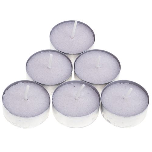 Floristik24 Velas perfumadas lavanda mimosa, velas perfumadas Ø3,5cm A1,5cm 18 un.