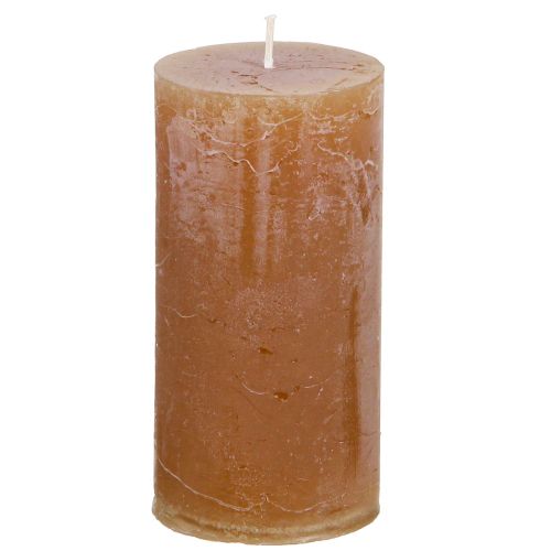 Velas de cor sólida velas pilar de caramelo 50×100mm 4 unidades