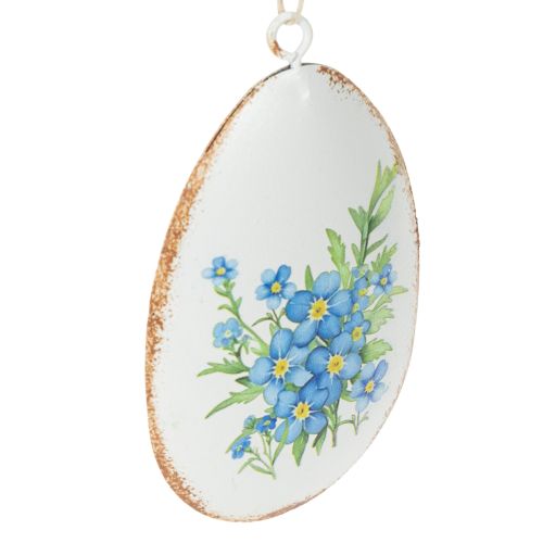 Itens Ovos de Páscoa com flores da primavera, ideais para arranjos de Páscoa ou para decorar janelas, 8 cm, 8 peças