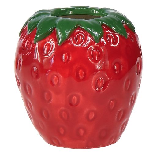 Floristik24 Vaso decorativo de morango vaso de cerâmica Ø8,5cm Alt.8,5cm