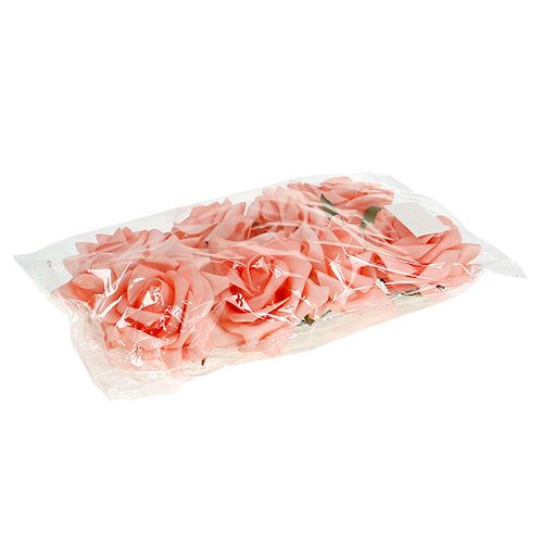 Itens Espuma Rosa Ø 10cm Salmão 8 un