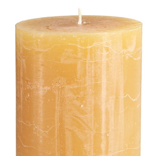 Itens Velas grandes em mel pilar velas 85mmx200mm 2 un