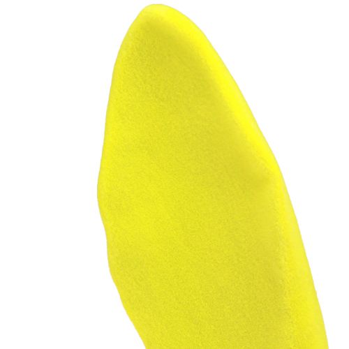 Itens Orelhas de decoração de coelhinho amarelo verde pistache Páscoa em palito 56cm