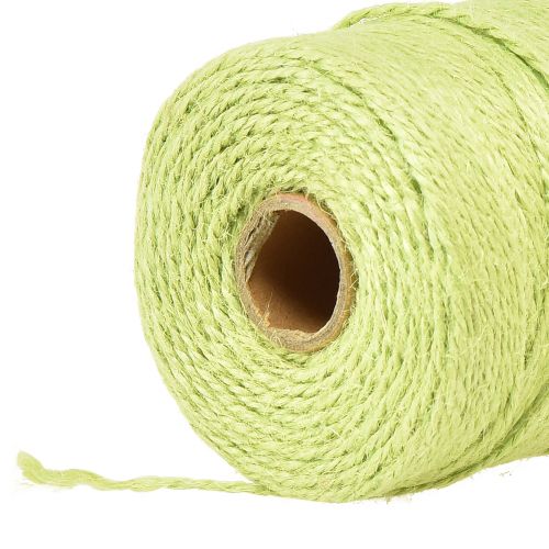 Itens Fita de juta fita decorativa juta cordão de juta verde Ø2mm 200m