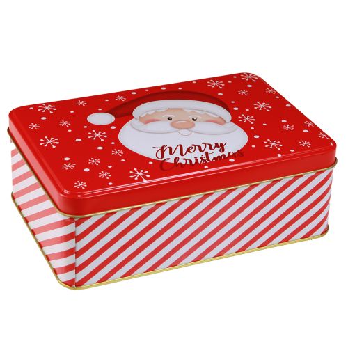 Itens Latas de biscoitos de Natal Feliz Natal C12-19cm conjunto de 3