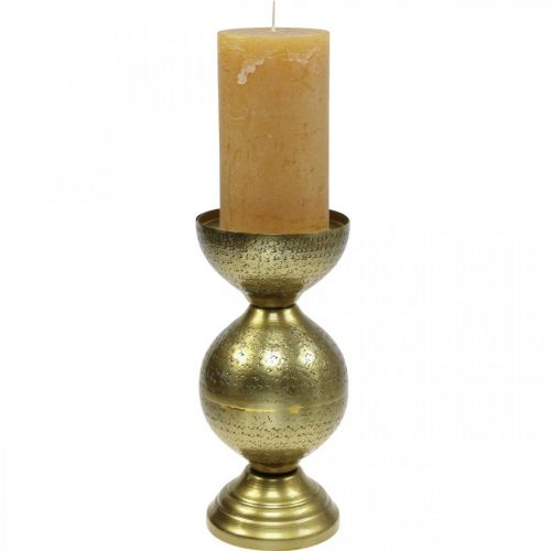 Itens Castiçal oriental castiçal tealight metal 25cm