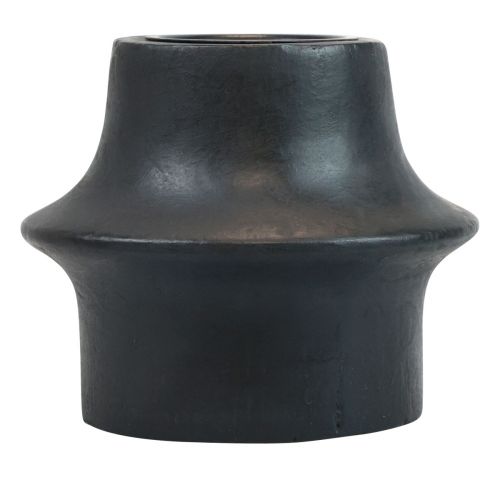 Itens Castiçal Tealight castiçal preto cerâmica Ø12cm Alt.9cm
