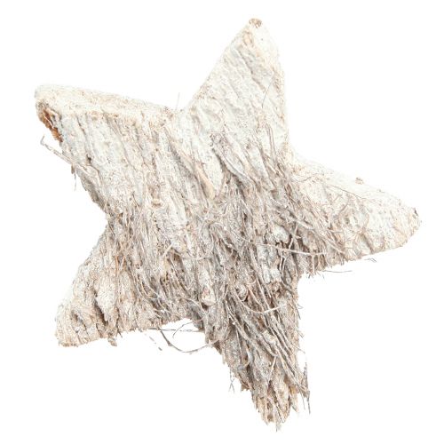 Itens Decoração Estrela de Coco Estrelas de Coco Branco Lavado 5cm 30 un