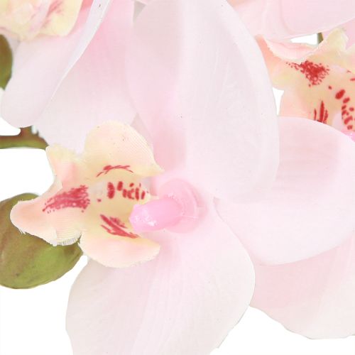 Itens Orquídeas Artificiais Luz Rosa Flores Artificiais Toque Real 58cm 2pcs