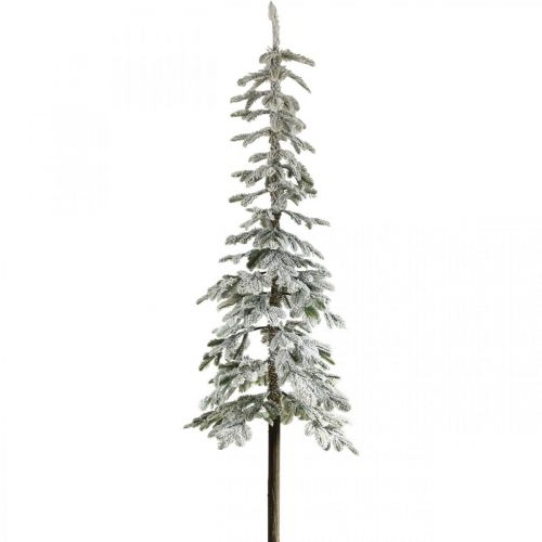 Floristik24 Árvore de Natal artificial Decoração fina de inverno coberta de neve Alt.180cm