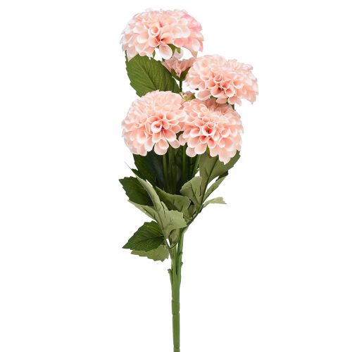 Itens Dália Artificial Flores Artificiais Rosa Com 5 Flores 50cm