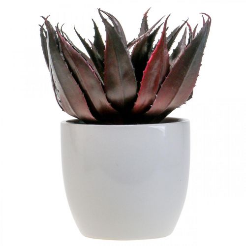 Itens Planta Artificial de Aloe Vera em Vaso Planta Decorativa Verde Alt.20cm