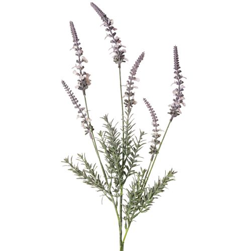 Floristik24 Decoração de lavanda com flores flor artificial em haste longa 82 cm 3 unidades