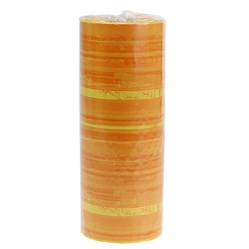 Itens Papel punho 25cm 100m amarelo/laranja