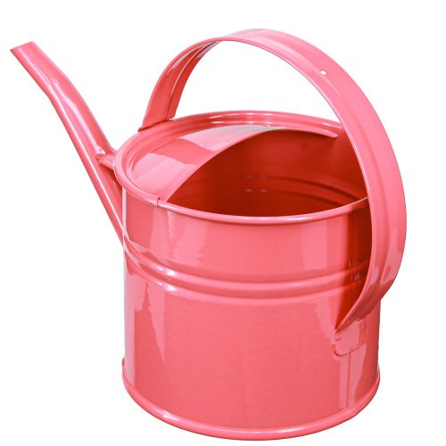 Itens Regador de metal vaso decorativo rosa 28x13x17cm 1,25l