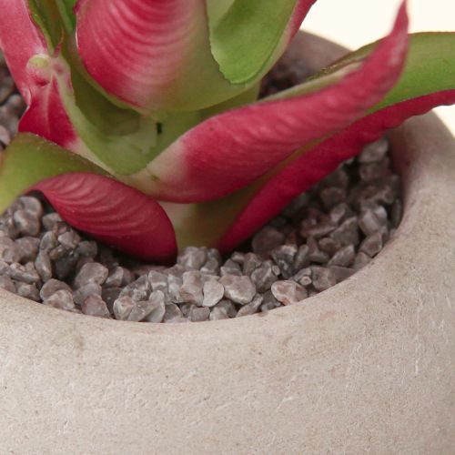 Itens Mini Suculentas em Vaso Decoração de Plantas Artificiais Ø6,5cm 6uns