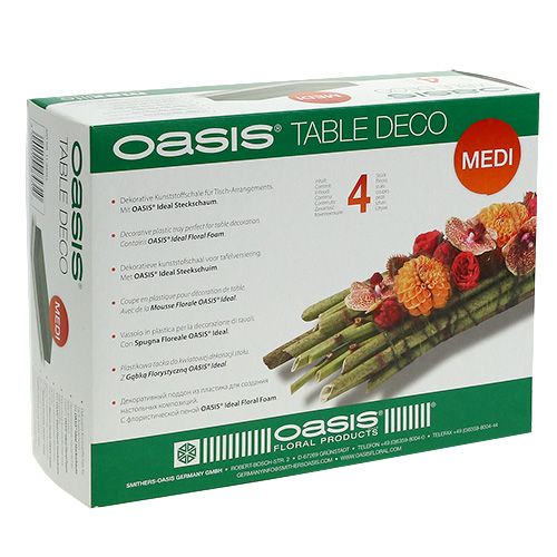 Itens OASIS® Table Deco medi 4 peças