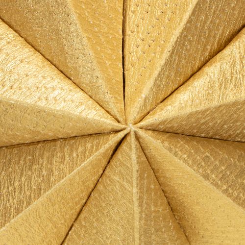 Itens Estrelas de Natal de papel, douradas, 45 cm, 3 peças