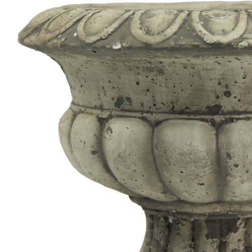Floristik24 Tigela para plantas vaso troféu concreto antigo Ø20cm Alt.16,5cm