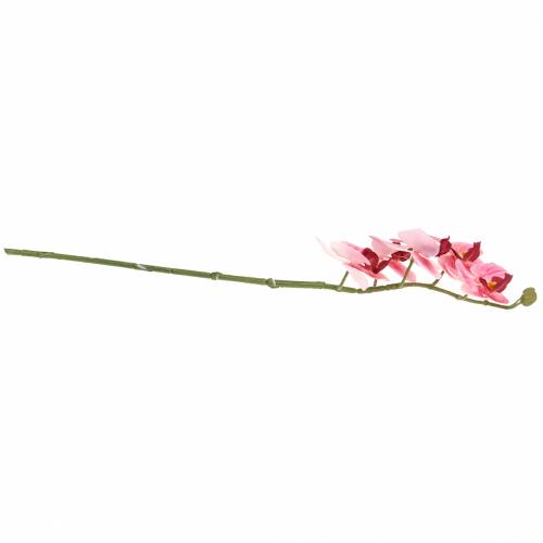 Floristik24 Ramo de orquídea artificial Phaelaenopsis Rosa Alt.49cm