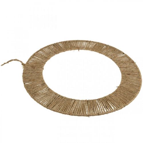 Itens Anel de decoração de verão para decoração de parede para pendurar boho juta, metal Ø49cm