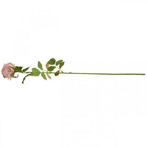 Itens Rosa Deco, decoração de flores, rosa artificial L74cm Ø7cm