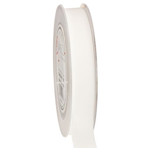 Itens Fita de veludo, fita para presentes, fita decorativa, veludo branco, 20 mm de largura, 10 m de comprimento